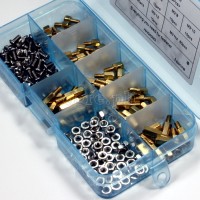 HW040-M3 PCB / Motherboard Brass M-F Standoff Spacer Kit ~ 180pcs M3 Mix