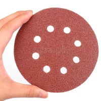 ROSD-20S Pack of 20pcs Single Grit Aluminum Oxide 8-Hole Sanding Discs 125mm (5”)