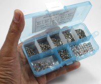 HW028-M2 Nickel Plated Pan Head Philips Screws Kit M2 Mix