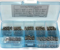 HW028-M2.5 Nickel Plated Pan Head Philips Screws Kit M2.5 Mix