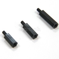 NL16-M3 PCB / Motherboard Black Nylon M-F Standoff Spacer Kit ~ 180pcs M3 Mix
