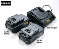 PT-AUKIT6 6 pcs 20V Cordless Tools Set with 2 Batteries and Fast Charger (Brand New Australian Surplus)