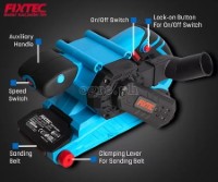 FBS90001 900W 76mm Belt Sander