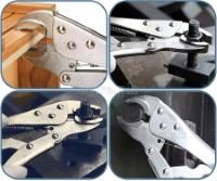 FHCJT5010 220mm (8.6”) Industrial Curved Jaws Locking Pliers
