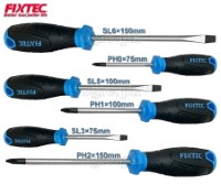 FHSD0602 6pcs Magnetic Tip Industrial Screwdrivers Set