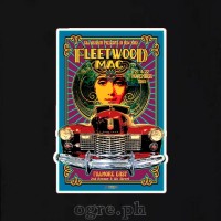VCP-FLM1 Vintage Concert Poster Art on Soft Premium 100% Cotton Tee ~ Fleetwood Mac Fillmore East
