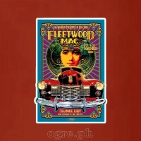 VCP-FLM1 Vintage Concert Poster Art on Soft Premium 100% Cotton Tee ~ Fleetwood Mac Fillmore East