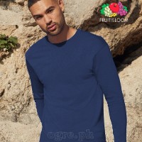 CLS-165N Navy Blue Classic Comfort Style Long Sleeves Tee 165gsm 100% Cotton