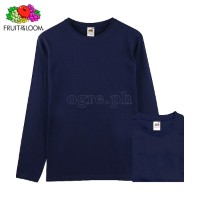 CLS-165N Navy Blue Classic Comfort Style Long Sleeves Tee 165gsm 100% Cotton