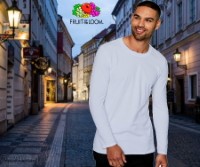 CLS-165W White Classic Comfort Style Long Sleeves Tee 165gsm 100% Cotton