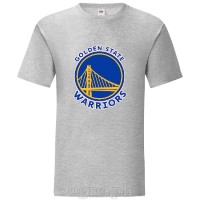 NBA-GSW Golden State Warriors Logo on Soft Premium 100% Cotton Tee