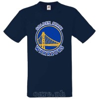 NBA-GSW Golden State Warriors Logo on Soft Premium 100% Cotton Tee