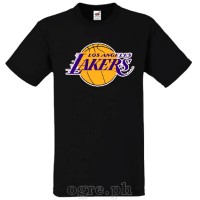 NBA-LAL Los Angeles Lakers Logo on Soft Premium 100% Cotton Tee