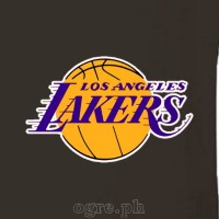 NBA-LAL Los Angeles Lakers Logo on Soft Premium 100% Cotton Tee