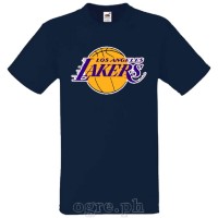 NBA-LAL Los Angeles Lakers Logo on Soft Premium 100% Cotton Tee