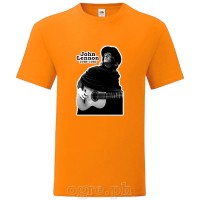 RML-JLN1 Rock Music Legends on Soft Premium 100% Cotton Tee ~ John Lennon