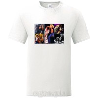 RML-ZEP1 Rock Music Legends on Soft Premium 100% Cotton Tee ~ Jimmy Page/Robert Plant