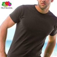 SP-195C Charcoal Soft Premium Round Neck Tee 195gsm 100% Cotton