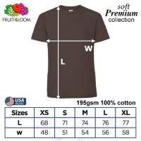 SP-195C Charcoal Soft Premium Round Neck Tee 195gsm 100% Cotton