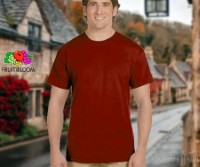 SP-195R Rust Soft Premium Round Neck Tee 195gsm 100% Cotton