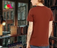 SP-195R Rust Soft Premium Round Neck Tee 195gsm 100% Cotton