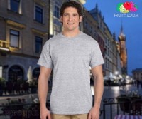 SP-195H Heather Gray Soft Premium Round Neck Tee 195gsm 100% Cotton