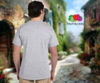 SP-195H Heather Gray Soft Premium Round Neck Tee 195gsm 100% Cotton