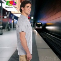 SP-195H Heather Gray Soft Premium Round Neck Tee 195gsm 100% Cotton