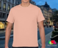 SP-195P Peach Soft Premium Round Neck Tee 195gsm 100% Cotton