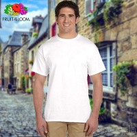 SP-195W White Soft Premium Round Neck Tee 195gsm 100% Cotton