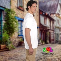 SP-195W White Soft Premium Round Neck Tee 195gsm 100% Cotton