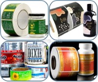 BLR-MWR Blank BOPP Die-Cut Labels in Rolls ~ Matte White (Various Sizes)