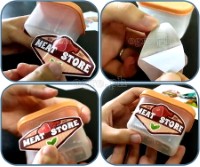 BLS-MA3-A4 BOPP Matte White Label Sticker Sheets A3 / A4 20 sheets