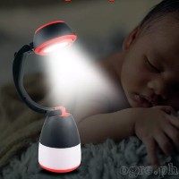 GX-CL033 3-in-1 USB Rechargeable Emergency Flashlight, Camping Lantern, Desk Lamp