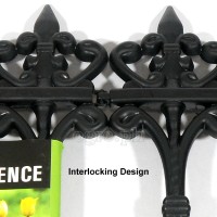 HB826 Pack of 4 Decorative Garden Fences