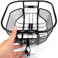 BFB-01HSM Bike Basket Fixing Bracket ~ Clamp-on Stem Mount (Basket Holder Only)