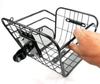 BFB-01HSM Bike Basket Fixing Bracket ~ Clamp-on Stem Mount (Basket Holder Only)