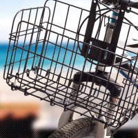 BSK-FH01 Foldable Detachable Hanging Bike Basket