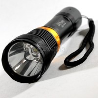 Aluminum Alloy Rechargeable Waterproof Flashlight