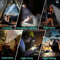 High Power 11-LED Super Bright Rechargeable Headlamp