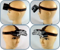 High Power 11-LED Super Bright Rechargeable Headlamp