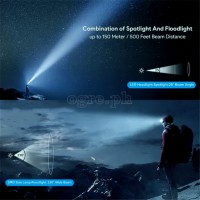 High Power 11-LED Super Bright Rechargeable Headlamp