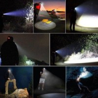 High Power 11-LED Super Bright Rechargeable Headlamp