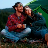 High Power 2-LED Mini Rechargeable Headlamp