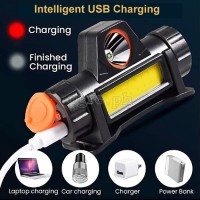 High Power 2-LED Mini Rechargeable Headlamp