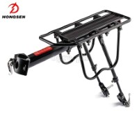 HS-H022A Quick-Connect Seatpost Mount Pannier Luggage Rack with Quick-Connect Side Rail Locks