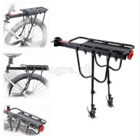 HS-H022A Quick-Connect Seatpost Mount Pannier Luggage Rack with Quick-Connect Side Rail Locks