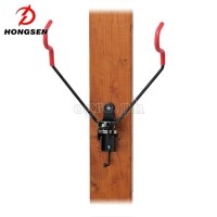 HS-T025 Heavy Duty Foldable Adjustable Wall Mount Bike Hanger