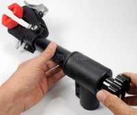 HS-X006R Heavy Duty Bike Repair / Maintenance Stand with Collapsible Bipod Base