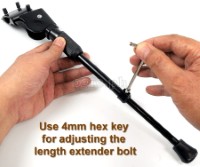 HS-Z006C Foldable Adjustable Aluminum Alloy Kickstand